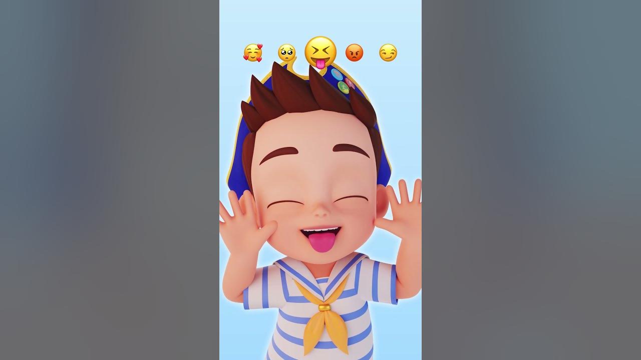 Learn Emotions with Brody! ☺️😡😢 #bebefinn  #shorts #kidssong