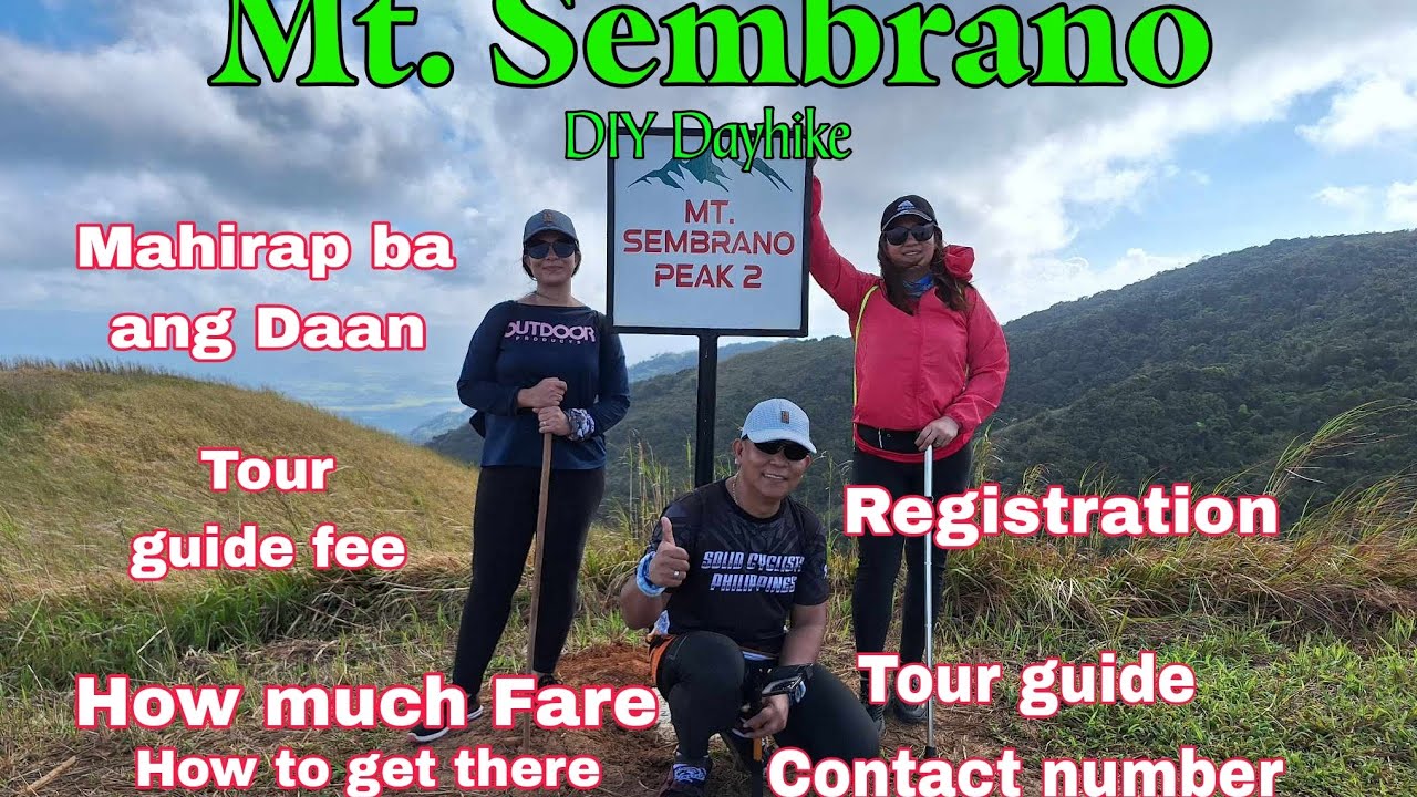 Mt. Sembrano (DIY) Dayhike... Ang sarap mong balikan
