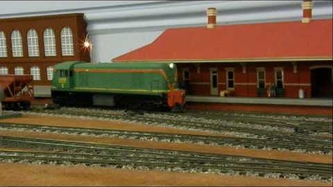 Model of WAGR C Class diesel with Tsunami Sound
