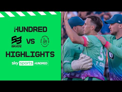 Brave SECURE knockout spot 💥| Southern Brave vs Oval Invincibles | Hundred Highlights