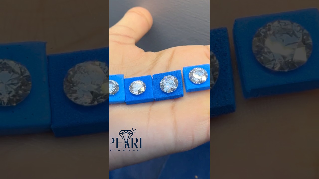 Brilliant Round Cut Diamonds | 3 Carat & 4 Carat Pairs | Luxury Sparkle Showcase