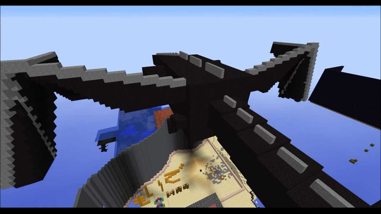 Minecraft エンダードラゴンを作ってみた Youtube