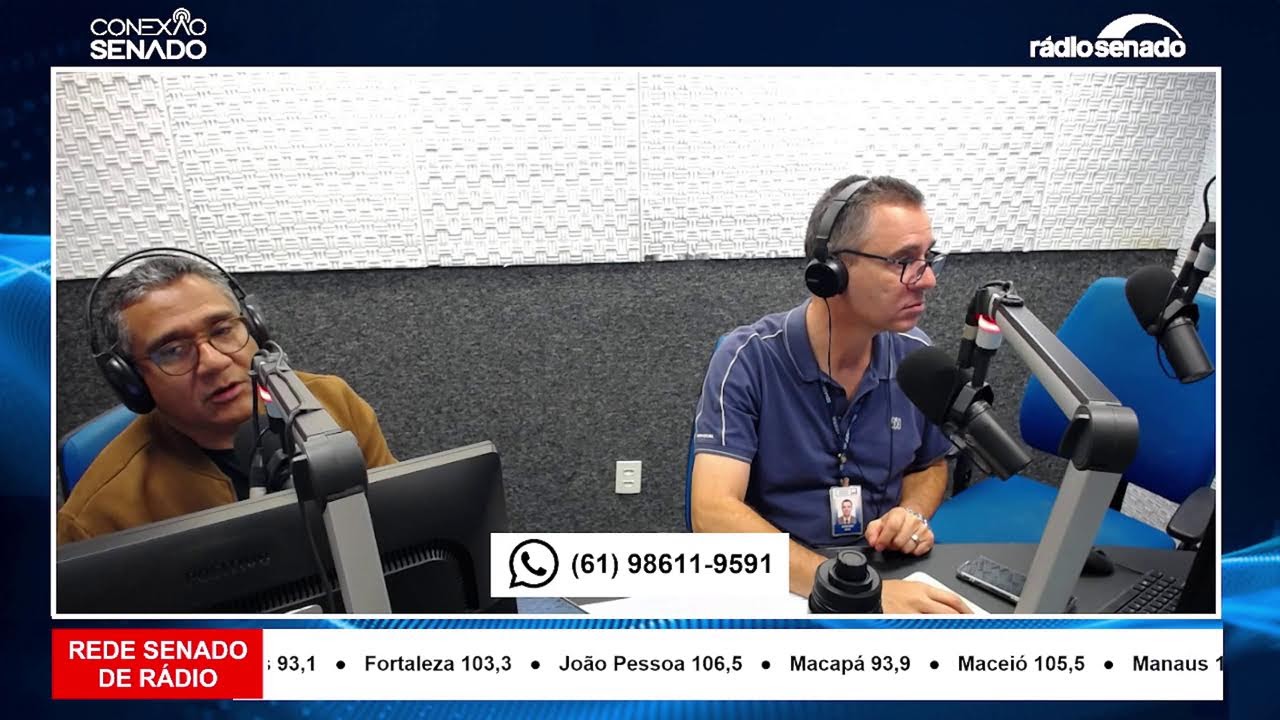 19/08/2025 Conexão Senado Federal Brasília - DF Rádio Senado -  Jornal TV📺 Senado 🇧🇷 Brasil Jornal TV