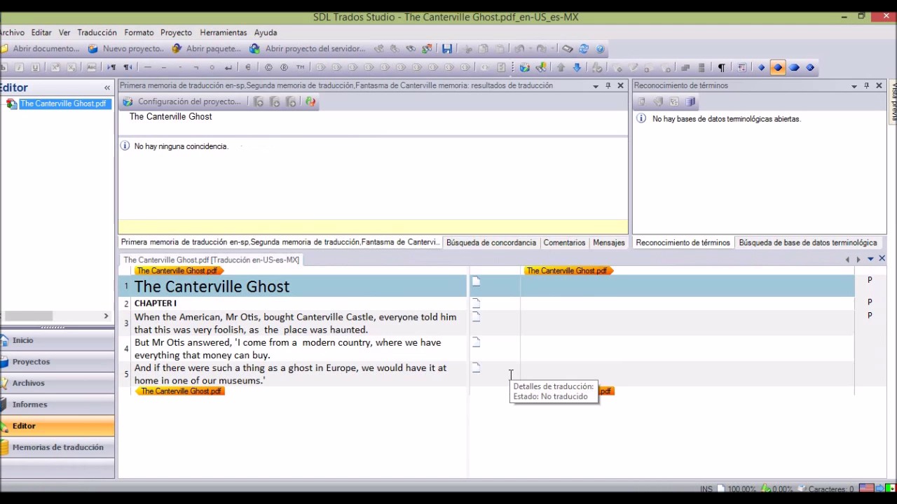 Trados Studio tutorial YouTube