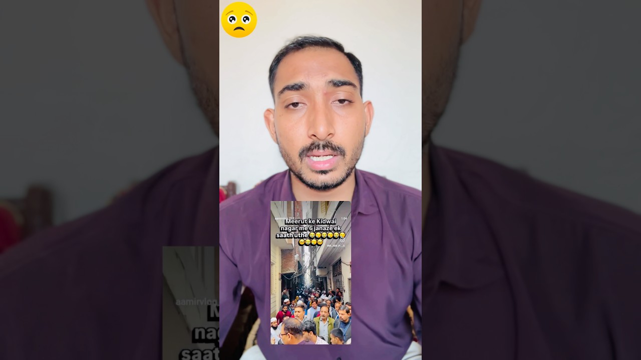 Dil dehla dene wali tasveer 😢 Meerut Kidwai Nagar hadsa 😢😢