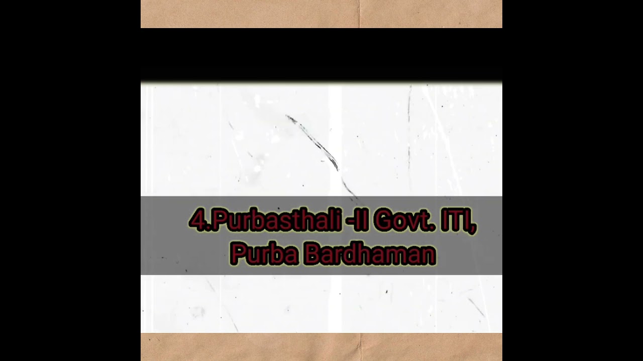 Top Government ITI in One Vedio 🎨🎨🎨