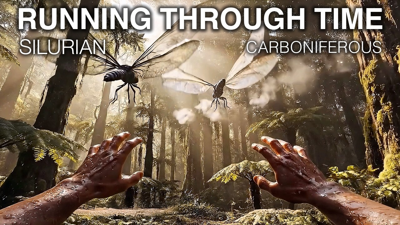 Journey Through the Silurian to Carboniferous: Realistic Prehistoric Earth Time Lapse