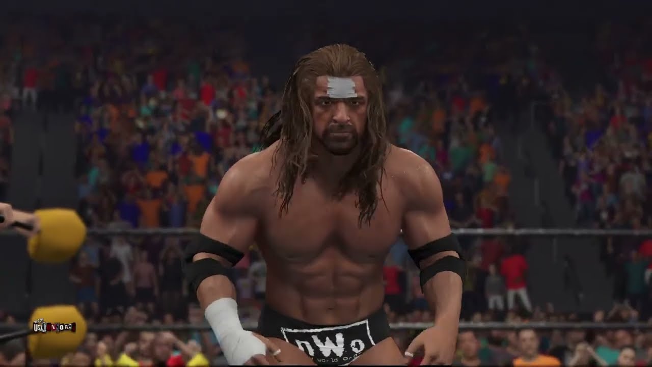 WWE 2K25 Universe Mode Episode WCW Uncensored 2026 HHH Hollywood Hogan vs Undertaker John Cena