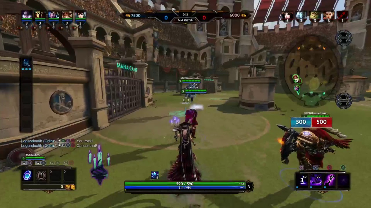 Smite Arena Gameplay - YouTube