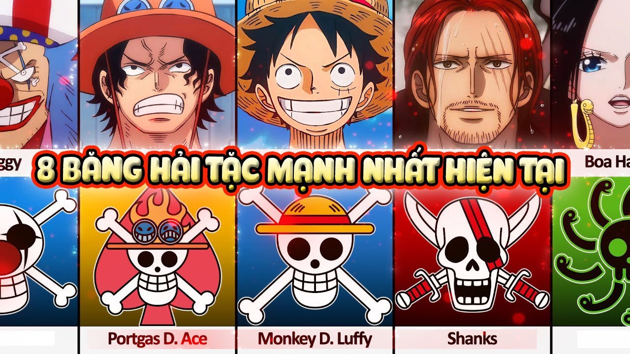 8 Băng Hải Tặc Mạnh Nhất One Piece Hiện Tại, Băng Mũ Rơm Chỉ Top 3 ...