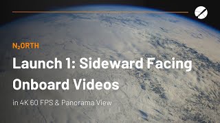 N₂ORTH Rocket | Sideward Facing 4K Onboard Videos