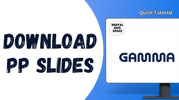 HOW TO DOWNLOAD POWERPOINT PRESENTATION SLIDES FROM GAMMA APP
