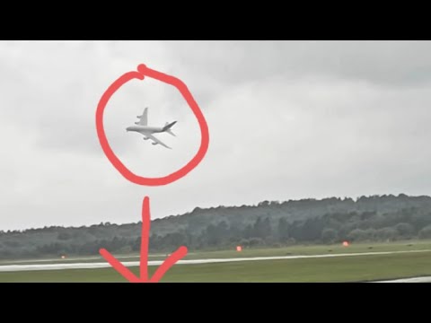 AIRBUS A380 STEEP TURN! MUST WATCH! FULL HD 1080P