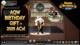 AQW How to Get Your Free 500 ACs Gift (October 2025) #aqworlds #shakzz #adventurequestworlds
