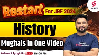 UGC NET History 2024 | UGC NET Mughals History Complete Revision |UGC NET 2024 History | Ashwani Sir