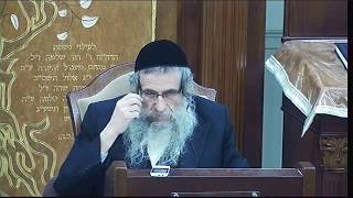 הרה"ג הרב ווכטר שליט"א כ"ט שבט תשע"ח - תורה אור מגלת אסתר ד"ה ויושט המלך לאסתר חלק ב'
