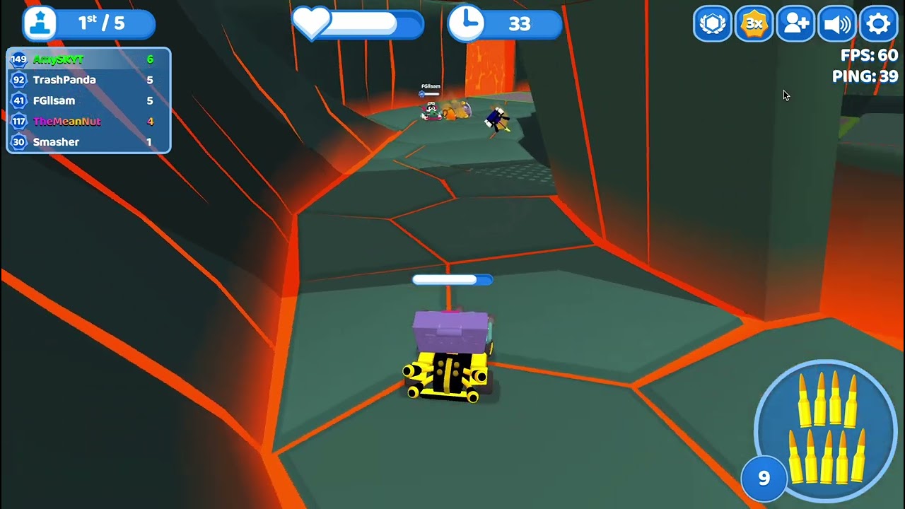 Reaching lvl 150 in Smash Karts!