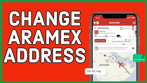 How to Change Aramex Address 2024?