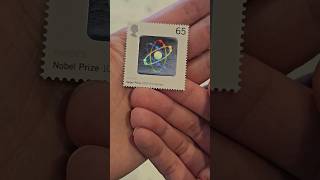 Holographic stamp - celebrating 100th Nobel Prize #physics #springonshorts