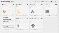 BullGuard AV ● „Sichere Ergebnisse auf diesen Websites anzeigen“ deaktivieren