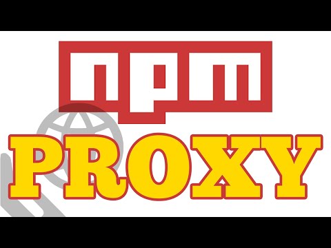 Setup corporate proxy/registry in npm(.npmrc) to download node modules for your frontend application
