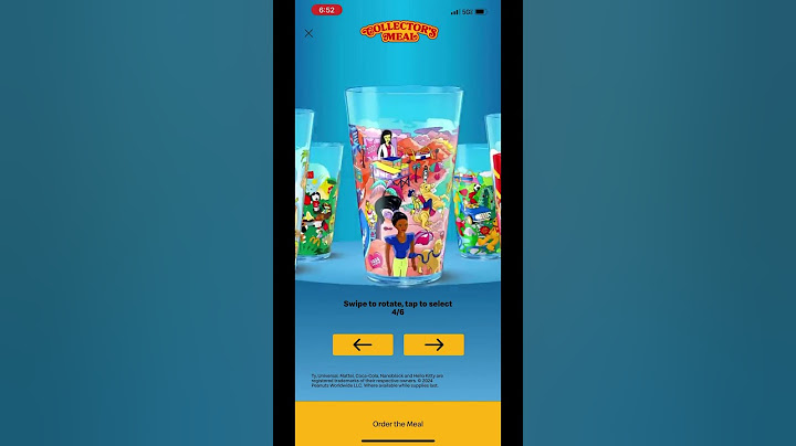 McDonalds Collectors Meal Cups 2024