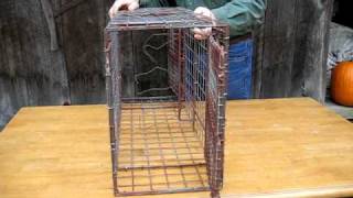 Live Cage Trap For Beaver, Otter, Muskrat, Bobcat, Http://www.comstockcustomcage.com