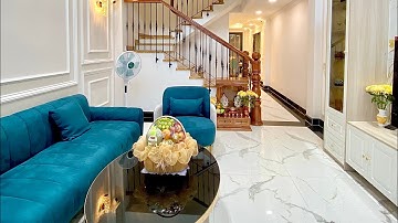 480 triệu AN CƯỜNG full nội thất nhà phố 4 tầng Bình Thới, q11| tân cổ điển màu đen phòng ngủ