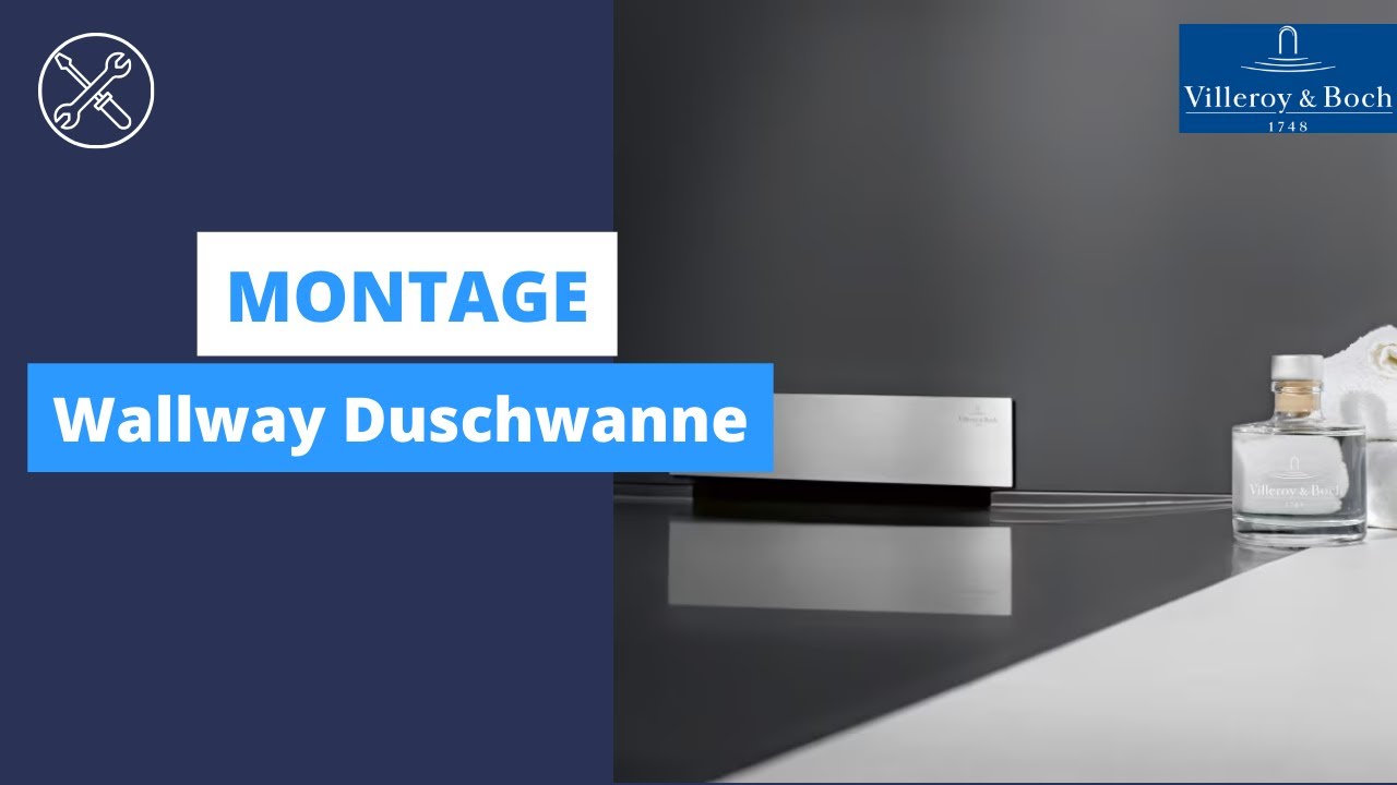 Wallway Duschwanne | Montage | Villeroy & Boch