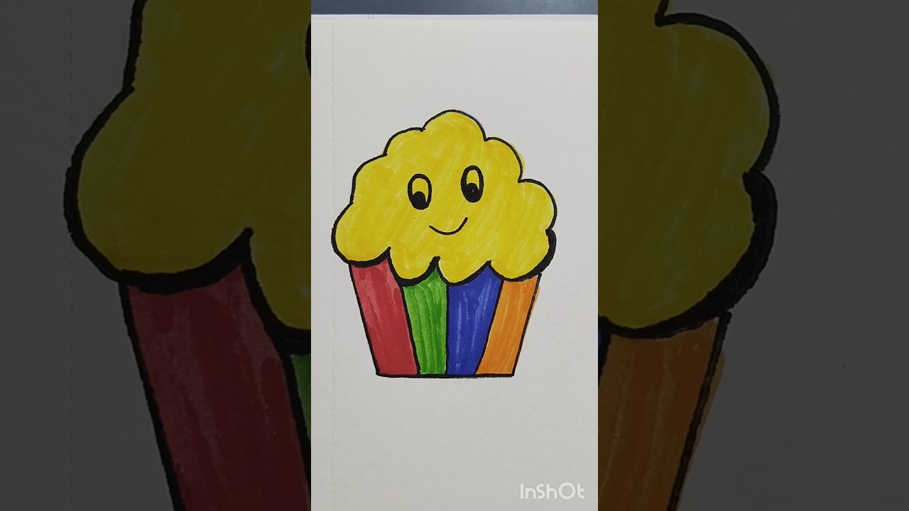 cute cupcake coloring 