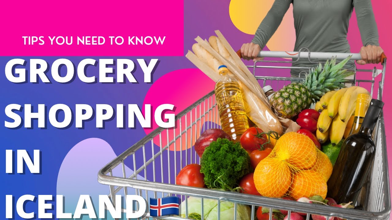 Grocery Store In Iceland Shopping Tour Nearest shop in City