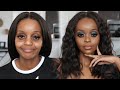 Smoked Out Black Simmer Eyeshadow Tutorial | Makeup For Black Women