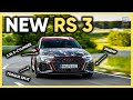 Audi RS3 2022: 0-62mph faster than an AMG A45 S and drifts for days
