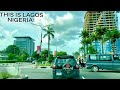 DRIVE THROUGH THE MOST POPULATED CITY IN AFRICA - IKATE LEKKI TO YABA LAGOS NIGERIA