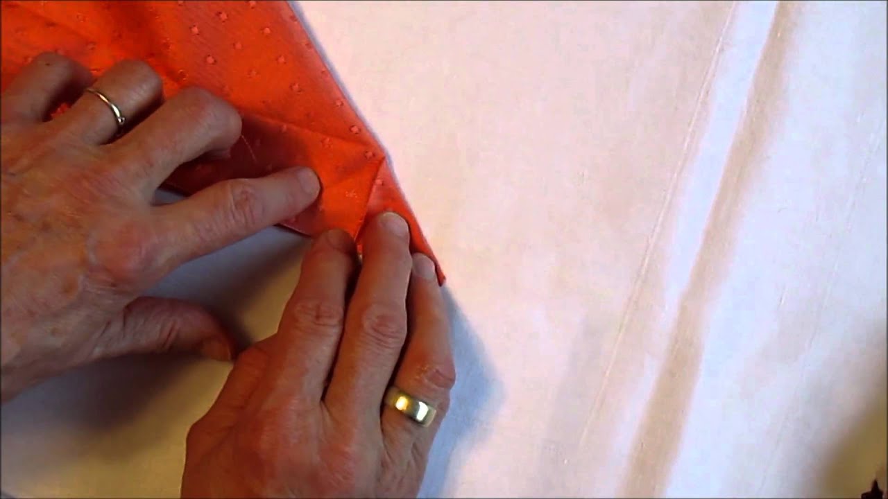 tischdecken selber naehen macht spass, die briefecke - youtube, Innenarchitektur