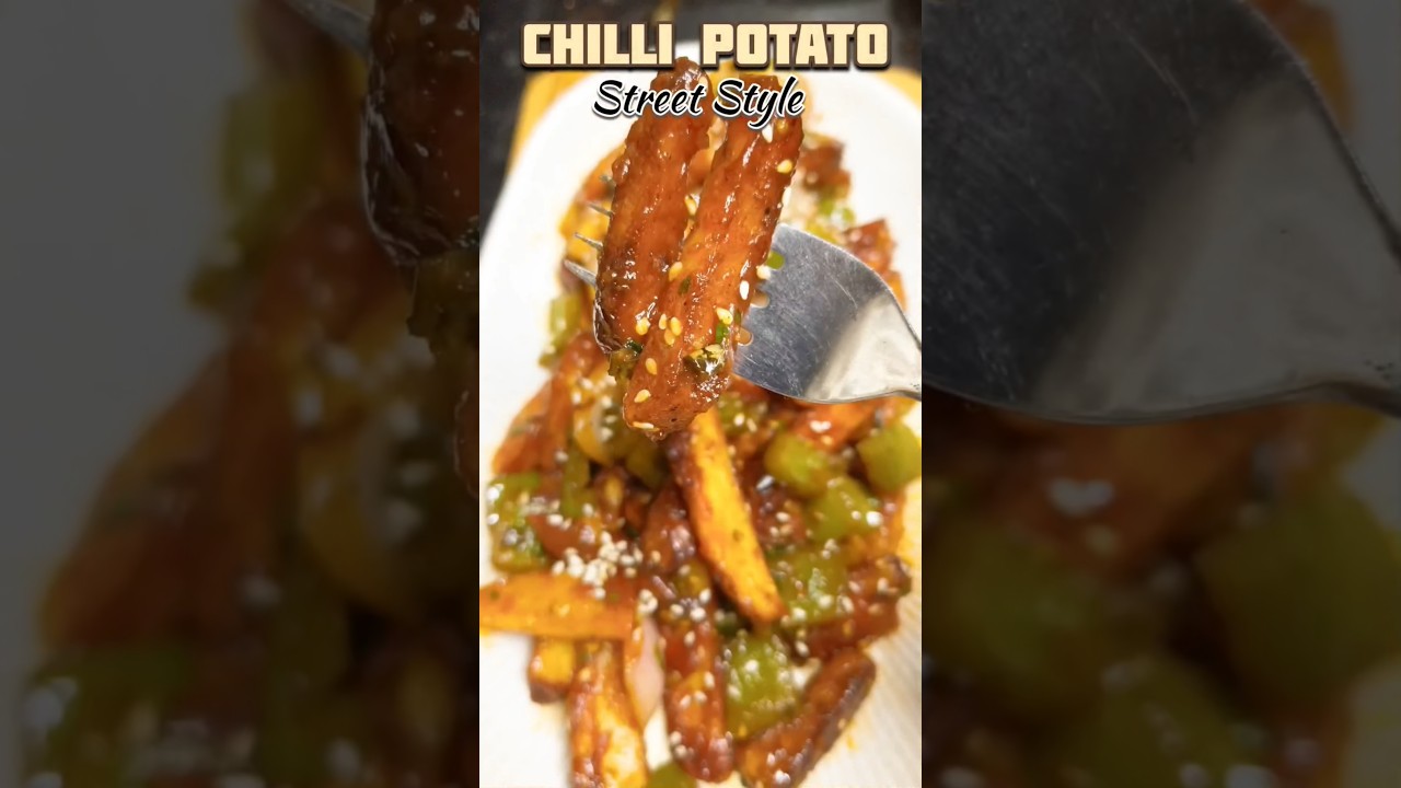 Try this Street Style Chilli Potato Recipe at home 
