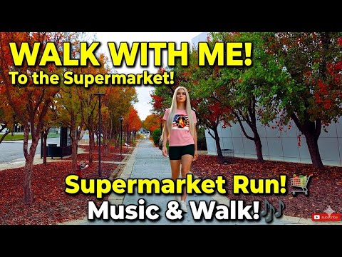 A Country Town Walk: Music & Supermarket Run