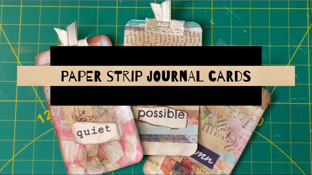Junk Journal Cards From Scraps
