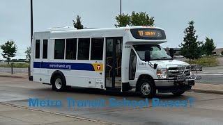 Metro Transit’s New BlueBird Micro Bird Girardin G5 Buses (Metro Transit School Buses)