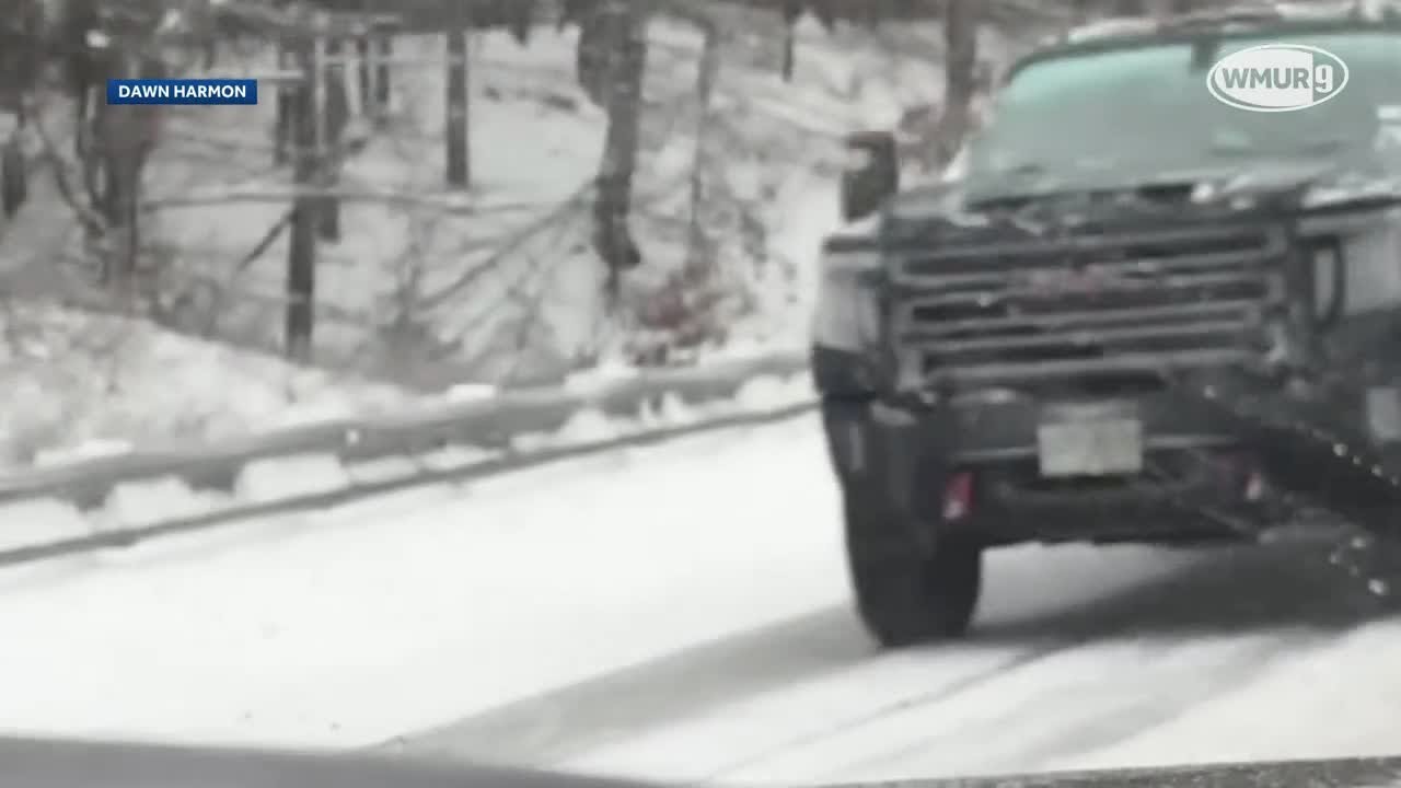 Raw video: Wrong-way driver on Interstate 93 in New Hampshire ...