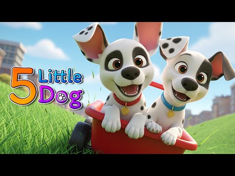 เพลง 5 Little Dog I Lovely Kids Song
