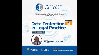 Data Protection in Legal Practice
