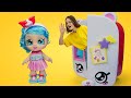 KINDI KIDS куклы: веселые игры для девочек. Как накормить все игрушки?