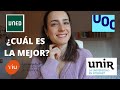 LA MEJOR UNIVERSIDAD A DISTANCIA - COMPARATIVA (UNED, UOC, VIU, UNIR)