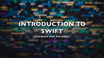 Constant & Variables in Swift