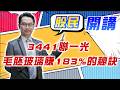 東森財經 1600 股民開講 3441聯一光 毛胚玻璃賺183%的秘訣 張家豪分析師 10/2
