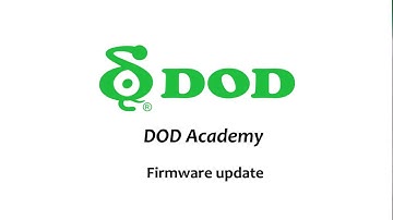 DOD CLASS - Firmware update
