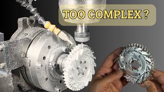 I Tried Machining a Jet Engine Diffuser on a Hobby CNC, RC Turbine part 7