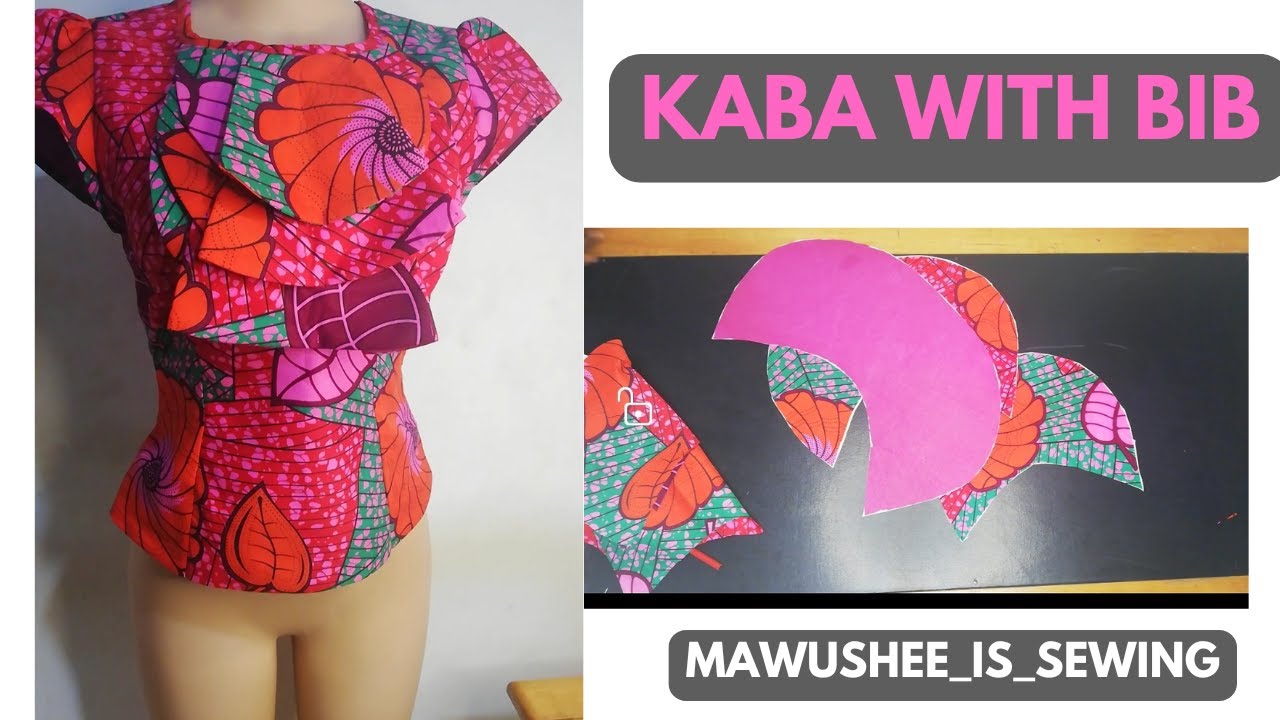 Мастер-класс по изготовлению кабы и разреза с нагрудником на шее