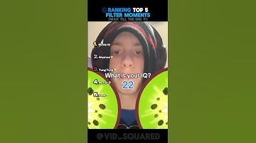 Ranking Top 5 Filter Moments 😂😭